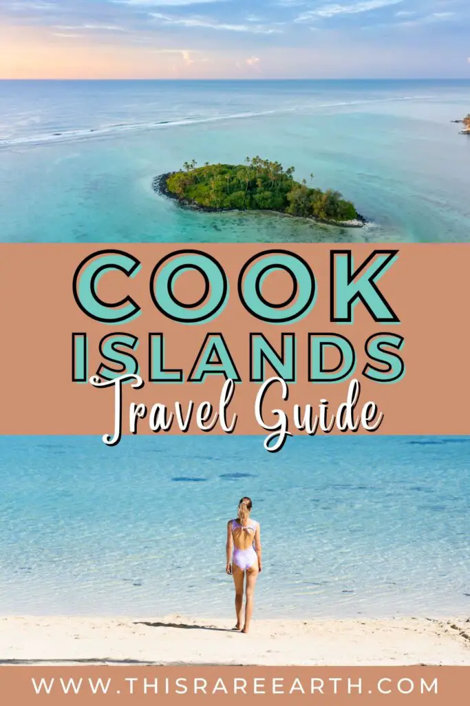 A Cook Islands Travel Guide Pinterest pin.
