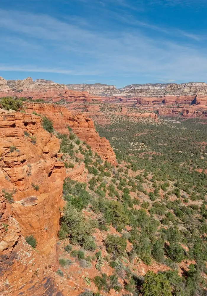 Fay Canyon, one of Sedona's easy hikes with a great canyon view!