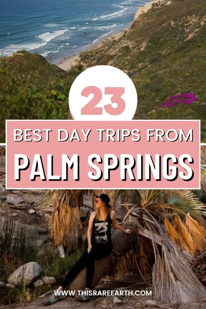 Best Day Trips from Palm Springs Pinterest pin.