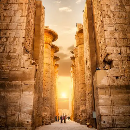 Karnak Temple in Egypt, an expensive but worthwhile trip.